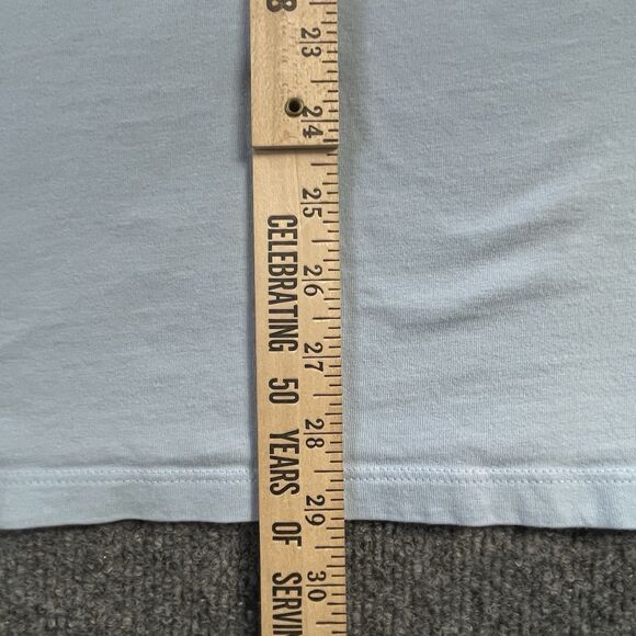 Vineyard Vines Shirt Mens Extra Large Blue Paddle Boarding Beach Water Sun Set - Picture 10 of 16